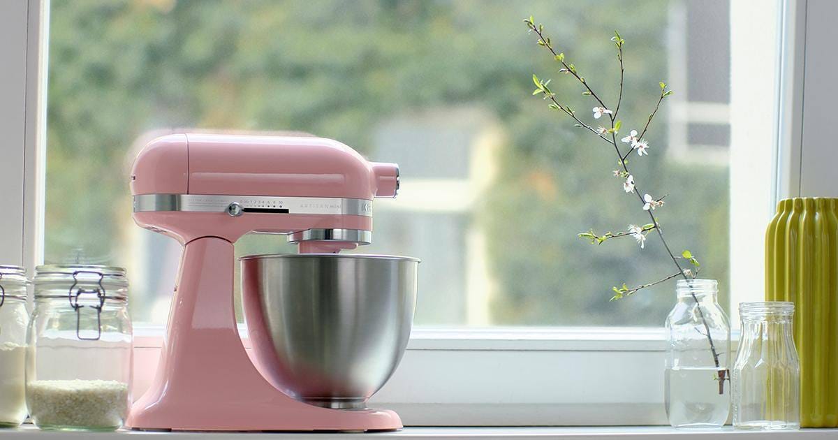 pink stand mixers