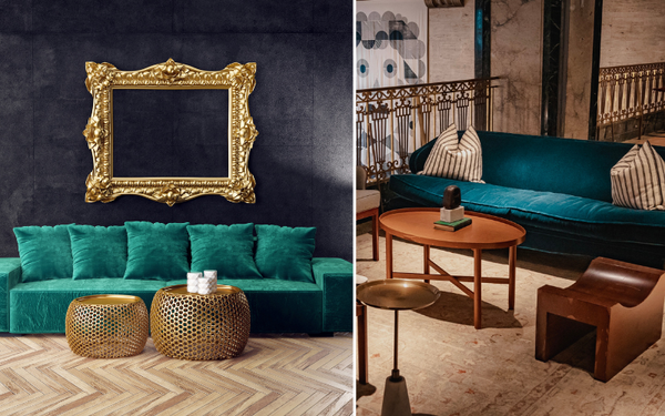 Luxurious Comfort and Style: Why a Green Velvet Sofa is Your Living Room's Must-Have Statement Piece!